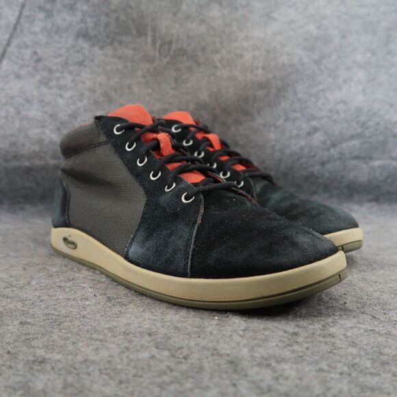 Chaco Shoes Mens 9 Sneaker Boot Lace Up Leather Hiking Outdoor Active Casual Mid - Picture 1 of 14